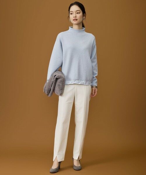 自由区 / ジユウク ニット・セーター | 【SHIHOさん着用】スムージードローコード ニット | 詳細6