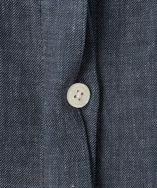 自由区 / ジユウク シャツ・ブラウス | 【セットアップ対応】ソフトリネンダンガリー シャツ | 詳細9