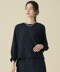 自由区 / ジユウク シャツ・ブラウス | 【セットアップ対応】ワッシャーカットジャカード ブラウス