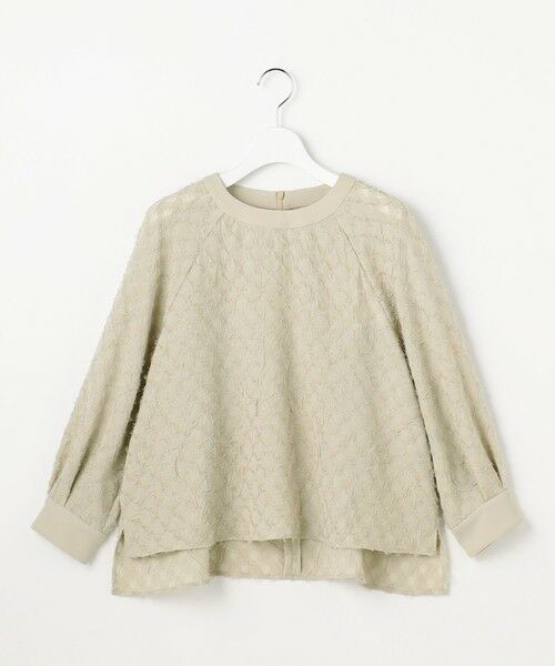 自由区 / ジユウク シャツ・ブラウス | 【セットアップ対応】ワッシャーカットジャカード ブラウス | 詳細4