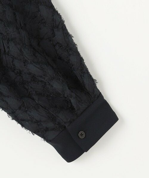 自由区 / ジユウク シャツ・ブラウス | 【セットアップ対応】ワッシャーカットジャカード ブラウス | 詳細14