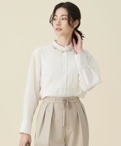 自由区 / ジユウク シャツ・ブラウス | シアー ブラウス