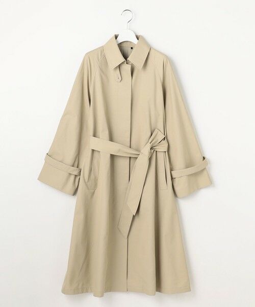 自由区 / ジユウク ステンカラーコート | コットンナイロンバルカラー コート | 詳細5