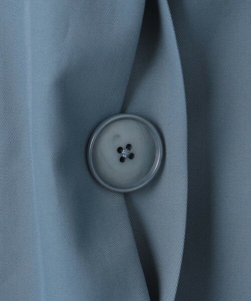 自由区 / ジユウク ステンカラーコート | コットンナイロンバルカラー コート | 詳細13