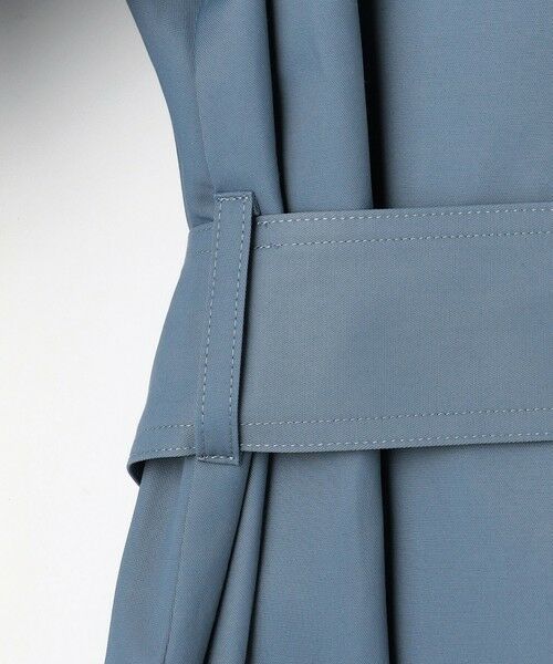 自由区 / ジユウク ステンカラーコート | コットンナイロンバルカラー コート | 詳細19