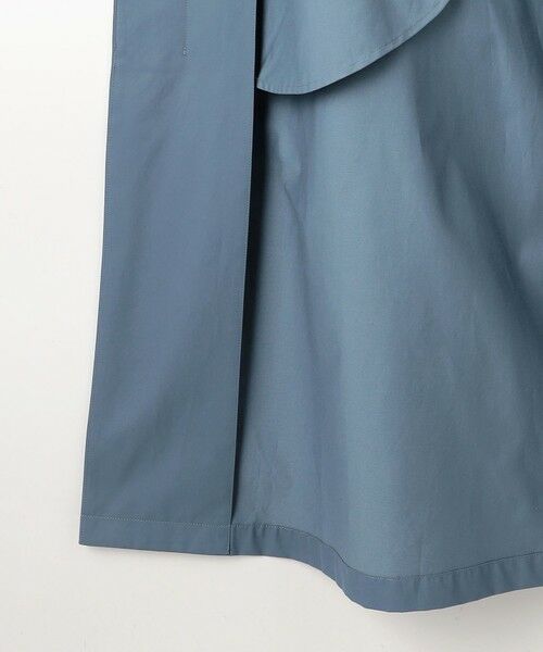 自由区 / ジユウク ステンカラーコート | コットンナイロンバルカラー コート | 詳細20