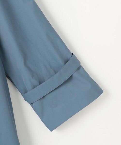 自由区 / ジユウク ステンカラーコート | コットンナイロンバルカラー コート | 詳細10