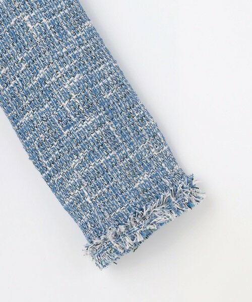 自由区 / ジユウク ノーカラージャケット | ファンシーノットツイードノーカラー ジャケット | 詳細14