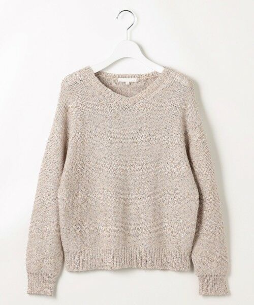 自由区 / ジユウク ニット・セーター | 【1枚で華やぐ】ラメノットスパングル ニット | 詳細14