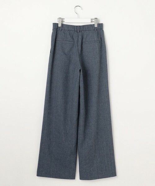 自由区 / ジユウク その他パンツ | 【セットアップ対応】ソフトリネンダンガリーワイド パンツ | 詳細7