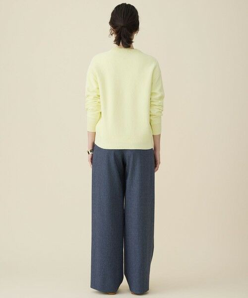 自由区 / ジユウク その他パンツ | 【セットアップ対応】ソフトリネンダンガリーワイド パンツ | 詳細2