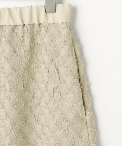 自由区 / ジユウク ミニ・ひざ丈スカート | 【セットアップ対応】ワッシャーカットジャカード スカート | 詳細6