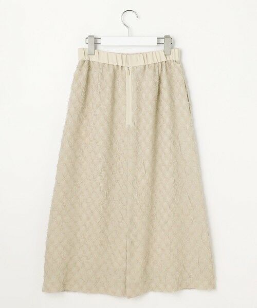 自由区 / ジユウク ミニ・ひざ丈スカート | 【セットアップ対応】ワッシャーカットジャカード スカート | 詳細8