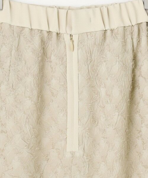 自由区 / ジユウク ミニ・ひざ丈スカート | 【セットアップ対応】ワッシャーカットジャカード スカート | 詳細10