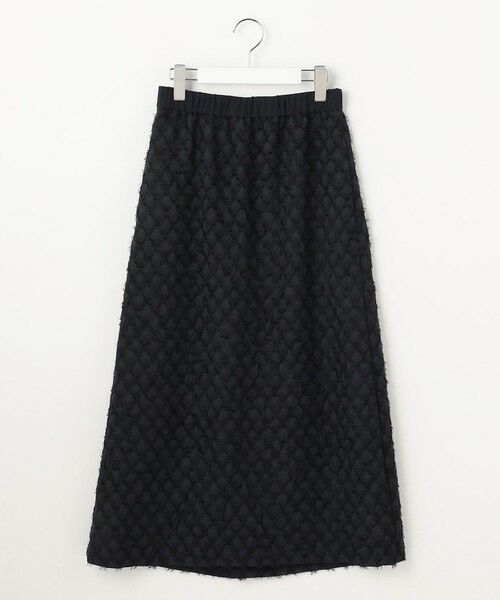 自由区 / ジユウク ミニ・ひざ丈スカート | 【セットアップ対応】ワッシャーカットジャカード スカート | 詳細8