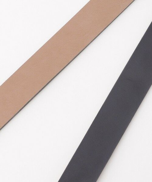 自由区 / ジユウク ベルト・サスペンダー | オーバルガラスレザー ベルト | 詳細3