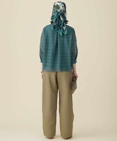 自由区 / ジユウク シャツ・ブラウス | 【カタログ掲載】ジオメトリックレース ブラウス | 詳細9