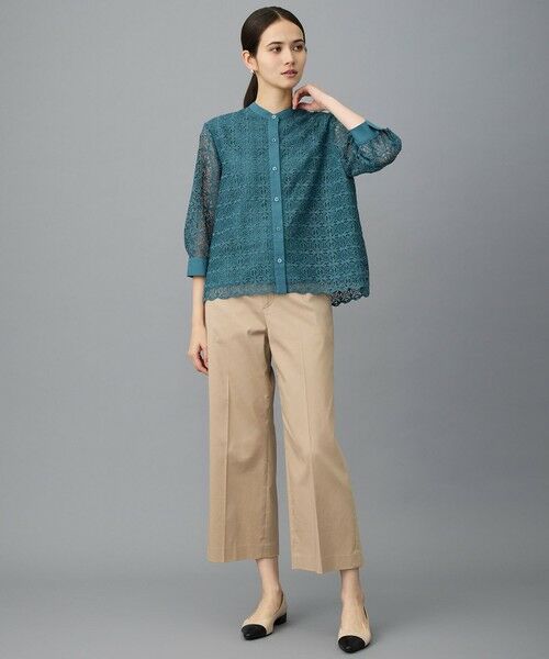 自由区 / ジユウク シャツ・ブラウス | 【カタログ掲載】ジオメトリックレース ブラウス | 詳細10