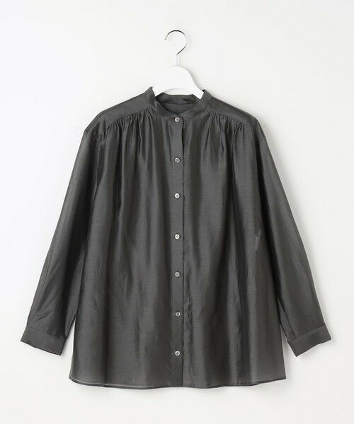自由区 / ジユウク シャツ・ブラウス | エアリーローンプレーン ブラウス | 詳細15