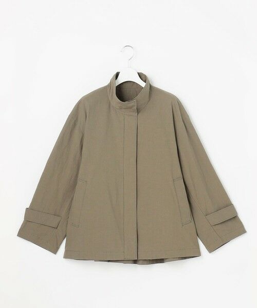 自由区 / ジユウク その他アウター | 【カタログ掲載・春の必需品・オンオフ使える】コットンリネンウェザーライト コート | 詳細6