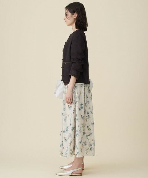 自由区 / ジユウク ノーカラージャケット | 【カタログ掲載】ライトカラミノーカラー ジャケット | 詳細8