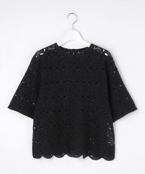 自由区 / ジユウク ニット・セーター | 【1枚でキレイ見え】エンブロイダリー ニット | 詳細19