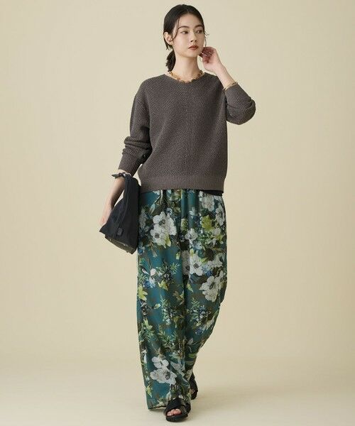 自由区 / ジユウク ニット・セーター | リネンミドルゲージプルオーバー ニット | 詳細14