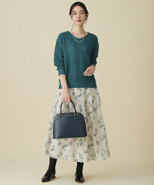 自由区 / ジユウク ニット・セーター | リネンミドルゲージプルオーバー ニット | 詳細16