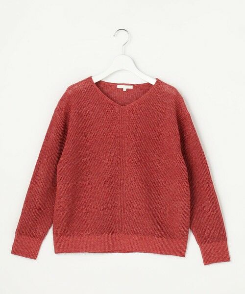 自由区 / ジユウク ニット・セーター | リネンミドルゲージプルオーバー ニット | 詳細23