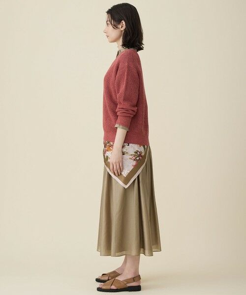 自由区 / ジユウク ニット・セーター | リネンミドルゲージプルオーバー ニット | 詳細21