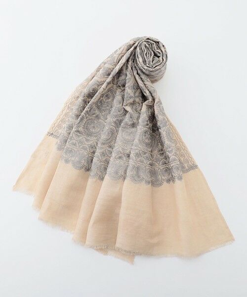 自由区 / ジユウク バンダナ・スカーフ | 【SHIHOさん着用・冷房対策にも】レースエンブロイダリー ストール | 詳細7