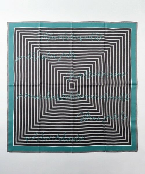 自由区 / ジユウク バンダナ・スカーフ | 【カタログ掲載】ストライプレター スカーフ | 詳細12