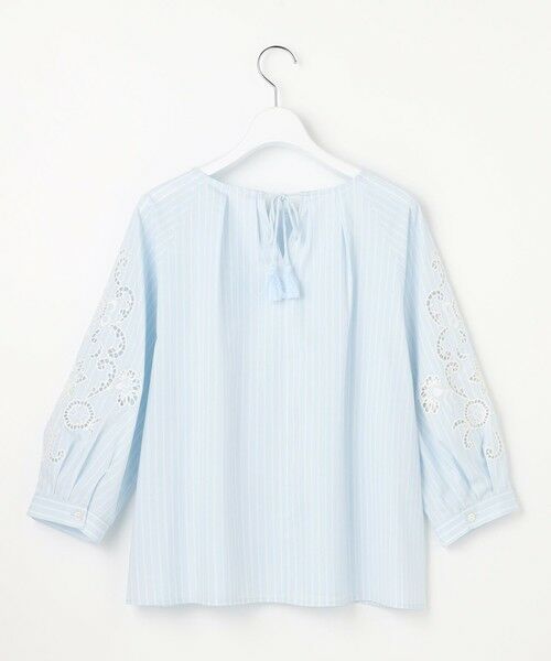 自由区 / ジユウク シャツ・ブラウス | 【SHIHOさん着用】エンブロイダリーブロードパフスリーブ ブラウス | 詳細15