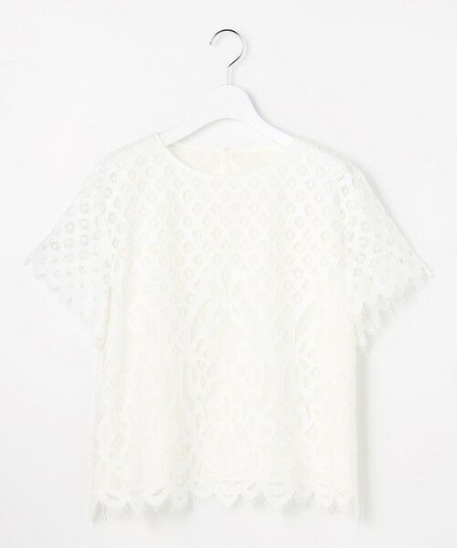 自由区 / ジユウク シャツ・ブラウス | パネルレース ブラウス | 詳細3