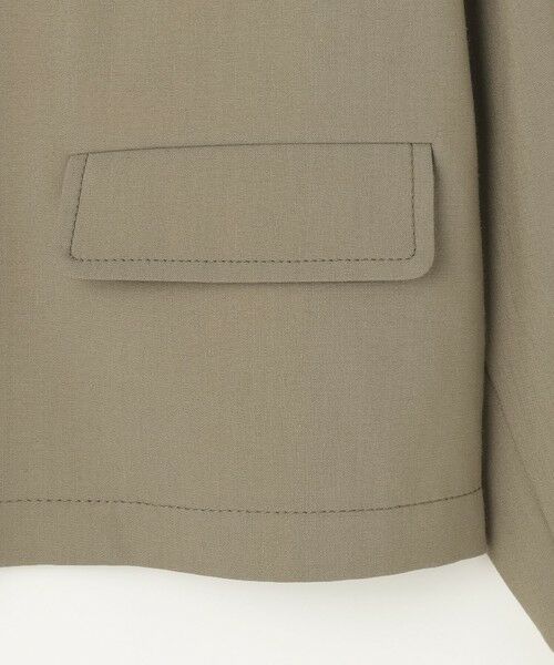 自由区 / ジユウク ノーカラージャケット | 【カタログ掲載・セットアップ対応】リネンストレッチノーカラー ジャケット | 詳細14