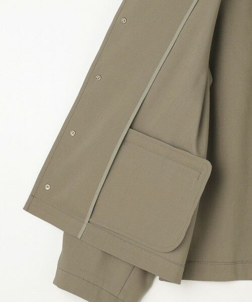 自由区 / ジユウク ノーカラージャケット | 【カタログ掲載・セットアップ対応】リネンストレッチノーカラー ジャケット | 詳細17