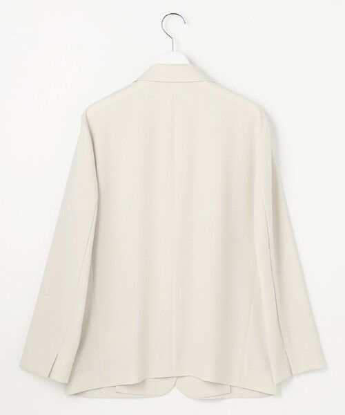 自由区 / ジユウク テーラードジャケット | 【カタログ掲載・セットアップ対応・セレモニー・ハレの日・通勤】テクスチャードスーツ ジャケット | 詳細9