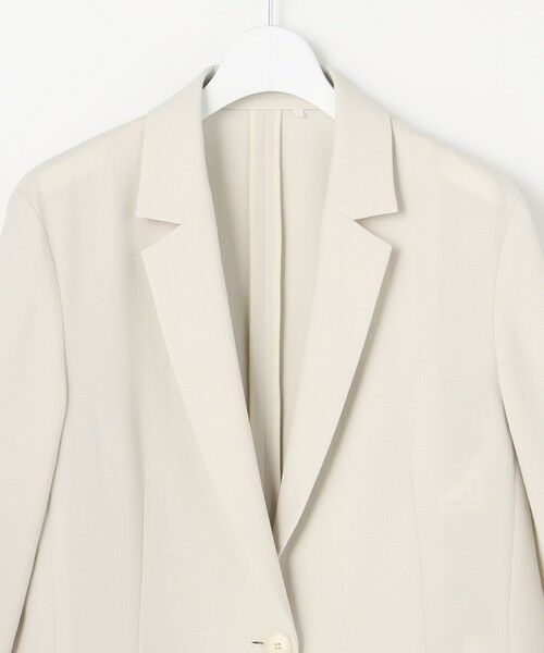 自由区 / ジユウク テーラードジャケット | 【カタログ掲載・セットアップ対応・セレモニー・ハレの日・通勤】テクスチャードスーツ ジャケット | 詳細5