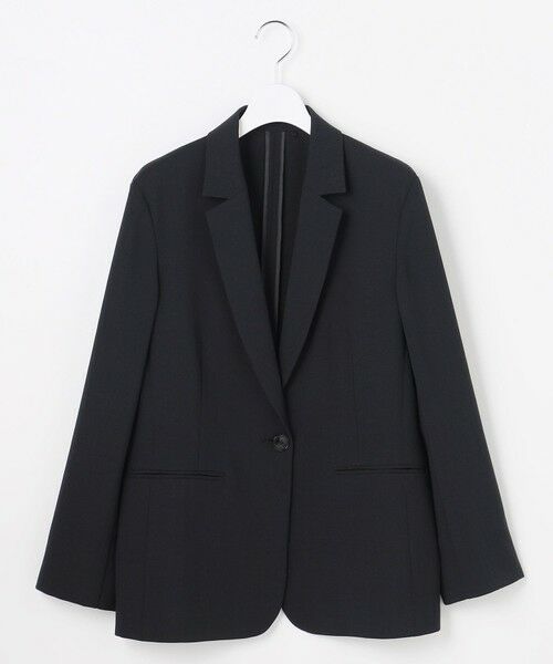 自由区 / ジユウク テーラードジャケット | 【カタログ掲載・セットアップ対応・セレモニー・ハレの日・通勤】テクスチャードスーツ ジャケット | 詳細14