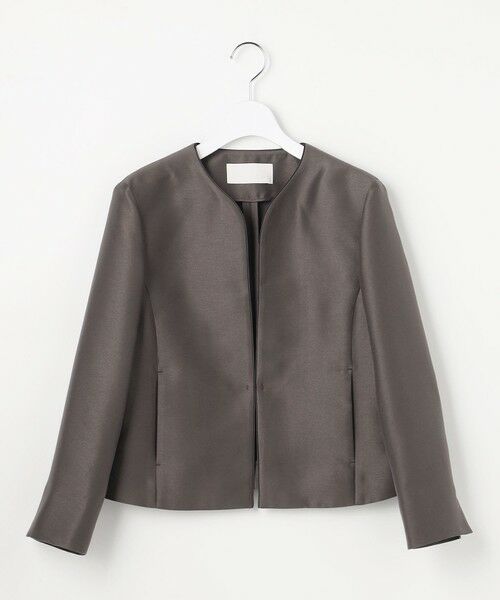 自由区 / ジユウク その他アウター | ライトダブルクロス ジャケット | 詳細2