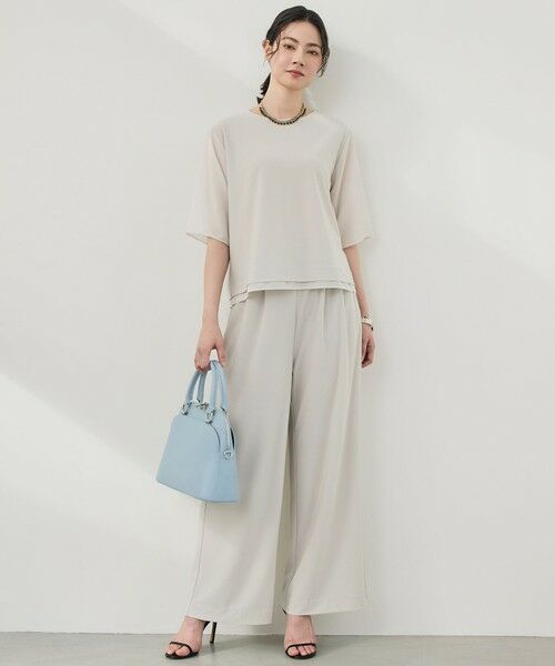 自由区 / ジユウク カットソー | 【カタログ掲載】ストレッチアムンゼン Tブラウス | 詳細3