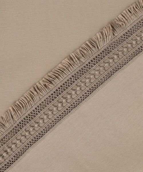 自由区 / ジユウク カットソー | 【SHIHOさん着用】コンパクトハイゲージフリンジ Tシャツ | 詳細10