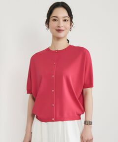 自由区 / ジユウク ニット・セーター | 【前後着用可能】クレープストレッチドルマンスリーブ ニット