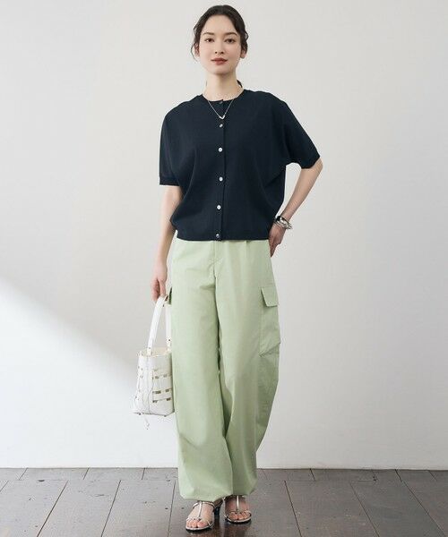 自由区 / ジユウク ニット・セーター | 【前後着用可能】クレープストレッチドルマンスリーブ ニット | 詳細4