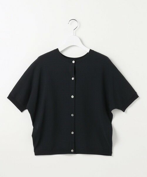 自由区 / ジユウク ニット・セーター | 【前後着用可能】クレープストレッチドルマンスリーブ ニット | 詳細3