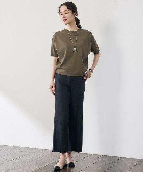 自由区 / ジユウク ニット・セーター | 【前後着用可能】クレープストレッチドルマンスリーブ ニット | 詳細16