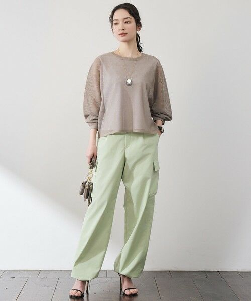 自由区 / ジユウク ニット・セーター | ライトメッシュ プルオーバー | 詳細1