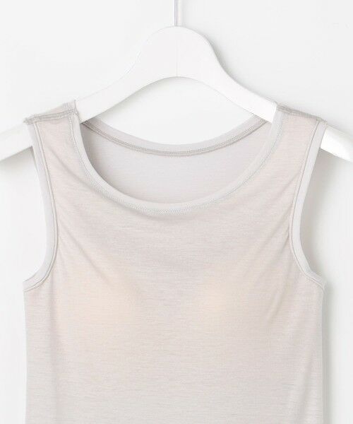 自由区 / ジユウク ニット・セーター | 【カタログ掲載・ワコールコラボ・2点SET】シアーチェックニット プルオーバー | 詳細4