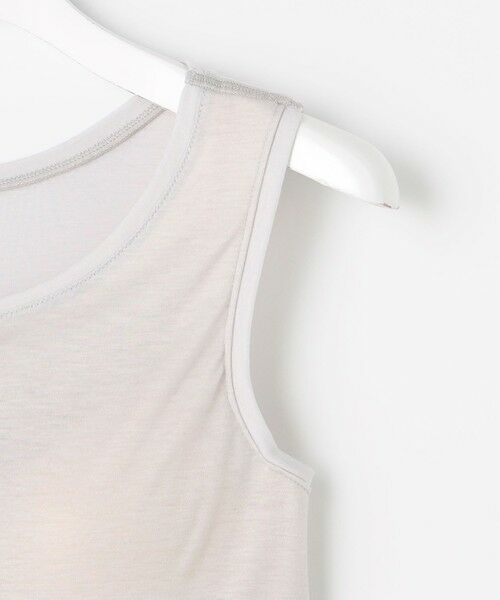 自由区 / ジユウク ニット・セーター | 【カタログ掲載・ワコールコラボ・2点SET】シアーチェックニット プルオーバー | 詳細5