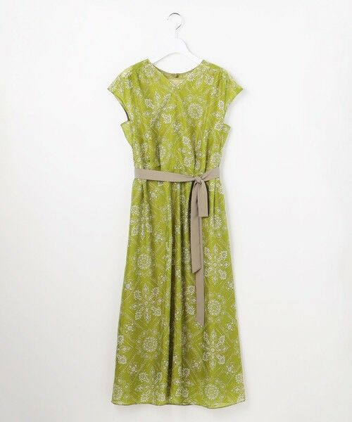 自由区 / ジユウク ロング・マキシ丈ワンピース | 【カタログ掲載】ロータスタイルプリント ワンピース | 詳細4